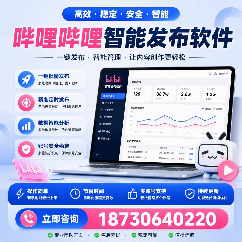 如何在 文山 制定有效的哔哩哔哩智能发布策略